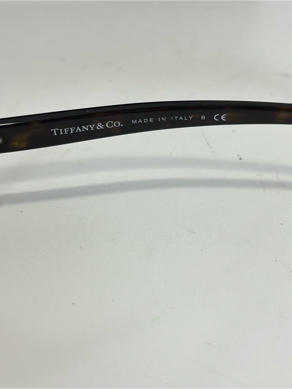 TIFFANY & CO EYEGLASSES TF2005 8015 48-16-130 BROWN TORTOISE SHELL VTG W/BOX - Picture 9 of 12